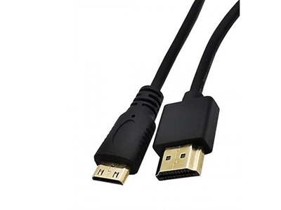 Standard HDMI and Micro HDMI cable connectors